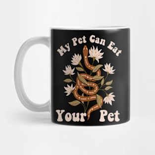 My Pet Can Eat Your Pet Hoodie Cute Reptile Lover Gifts Mug